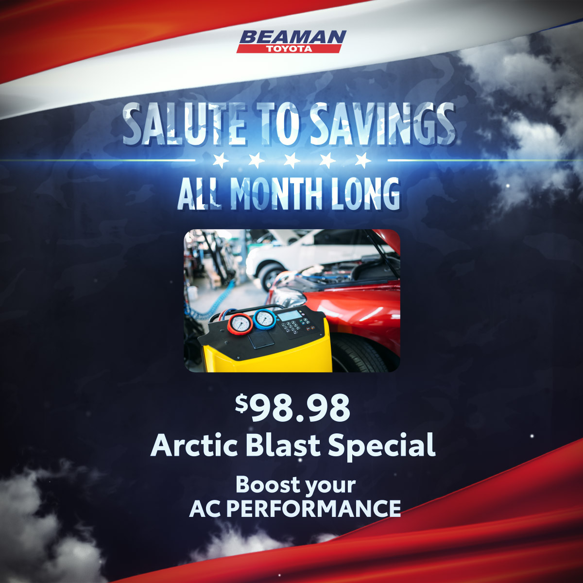 $98.98 Arctic Blast Special