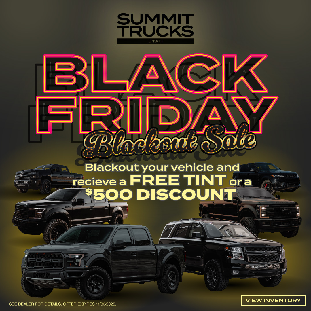 Black Friday Blackout Sale