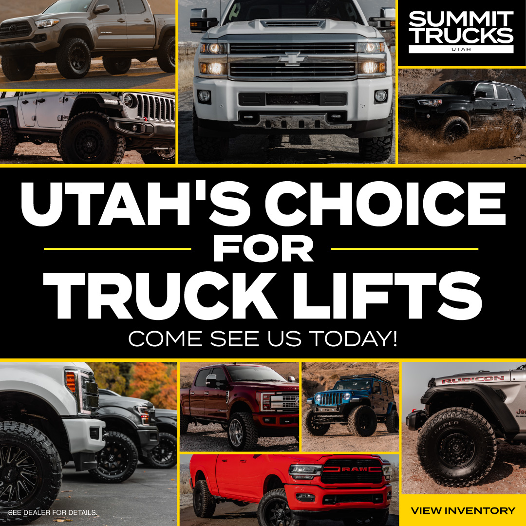 Make an offer banner Utahs Choice for Truck Lifts