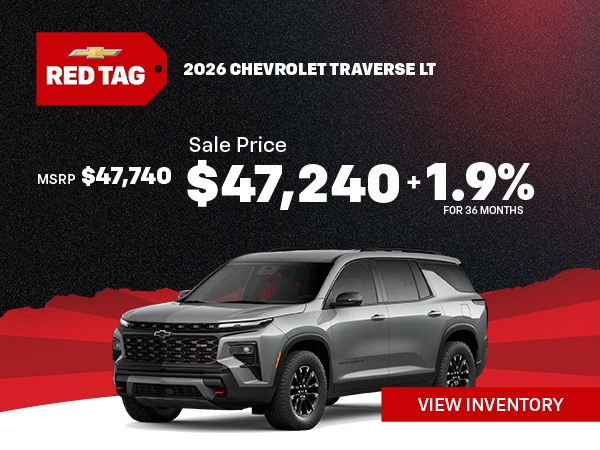 2026 CHEVROLET TRAVERSE LT _HP