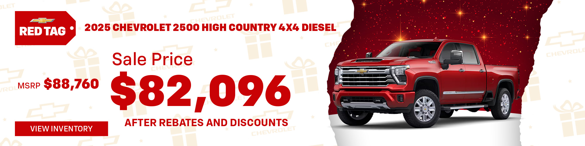 2025 CHEVROLET 2500 HIGH COUNTRY 4X4 DIESEL _HP