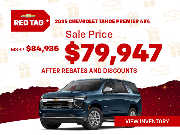 2025 CHEVROLET TAHOE PREMIER 4x4 _HP