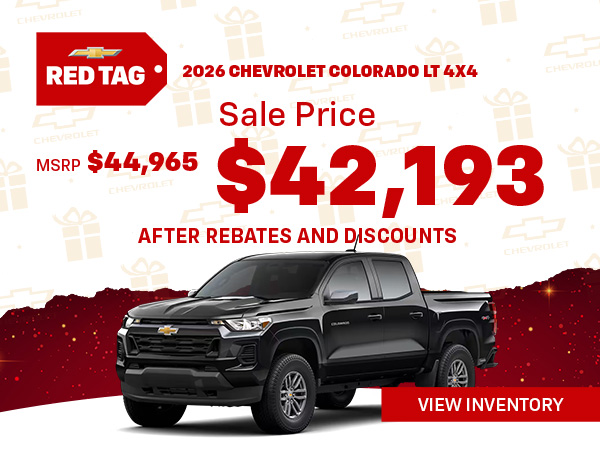 2026 CHEVROLET COLORADO LT 4X4 _HP