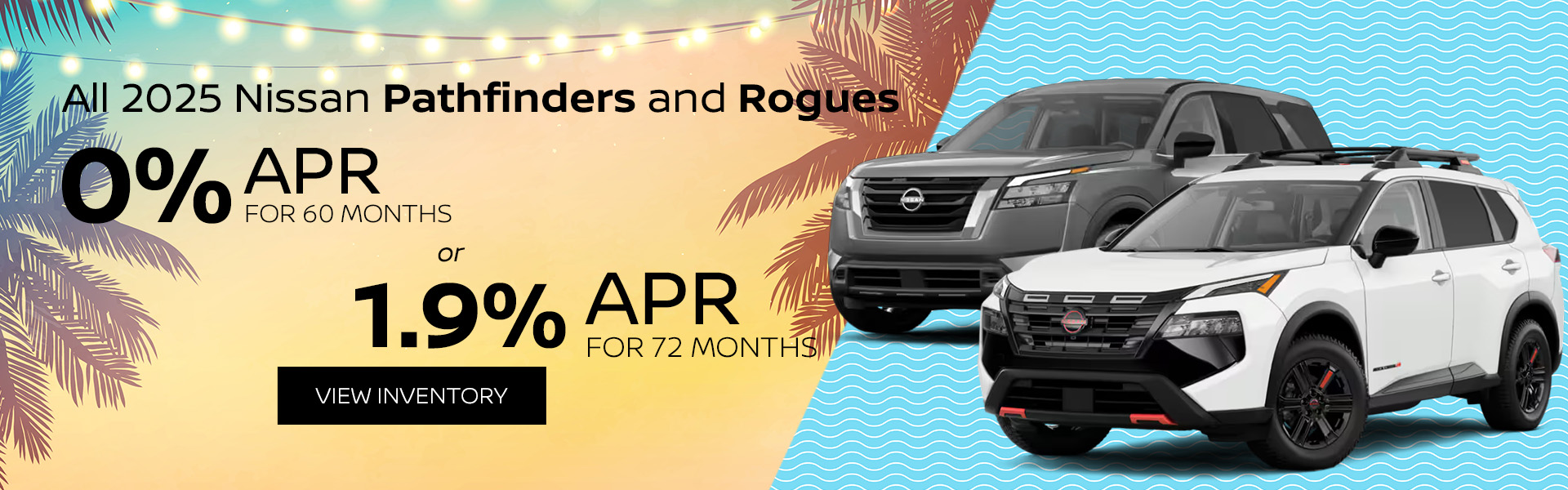 All 2025 Nissan Pathfinders and Rogues