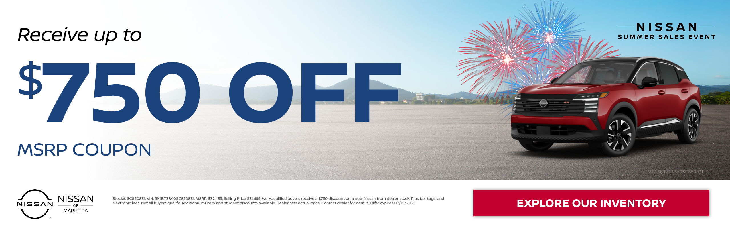 $750 off coupon