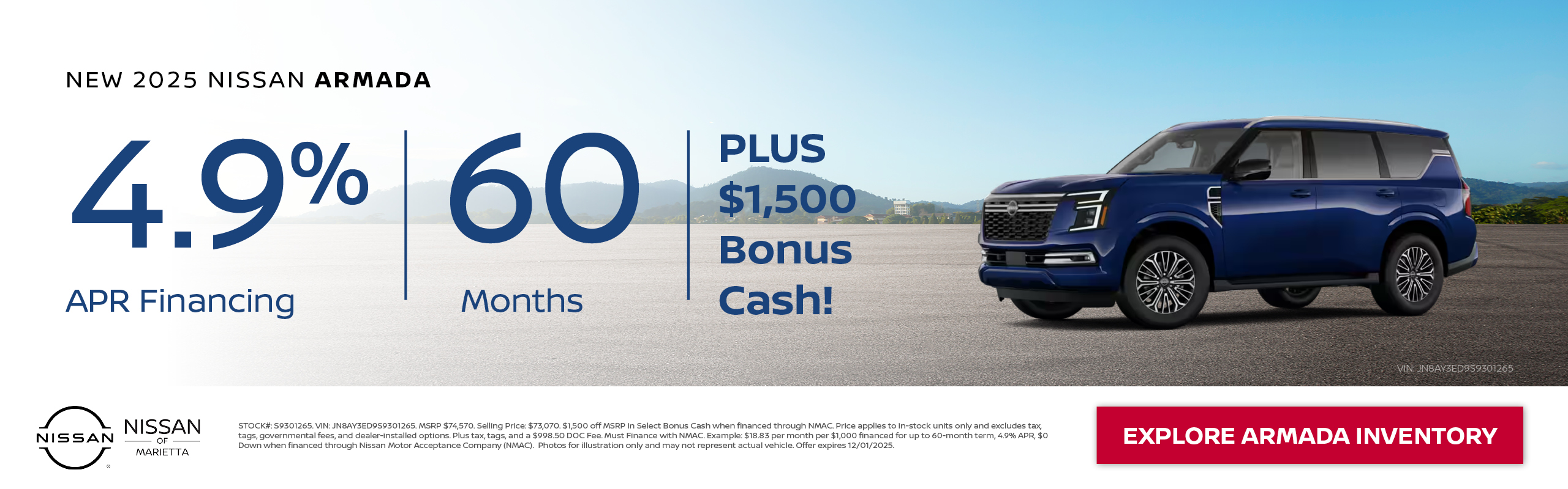 2025 Armada Offer armada