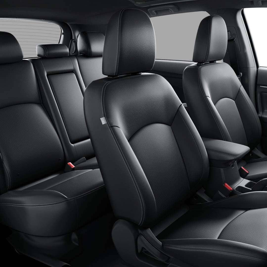 Outlander Sport interior with seating for five and modern infotainment