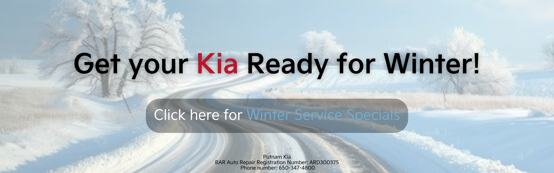 Winter Service Specials