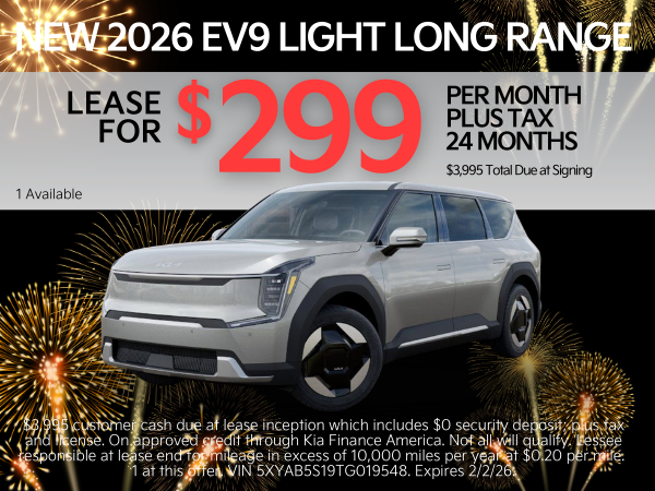 2026 EV9 Lease offer