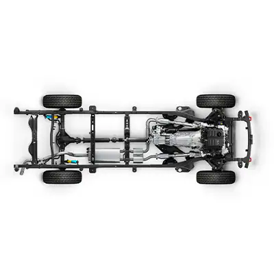 2024 Nissan Frontier Boxed Ladder Frame 