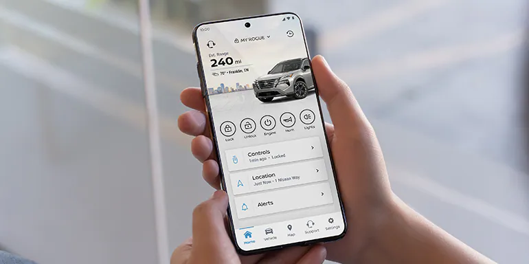 2024 Nissan Rogue MyNissan App