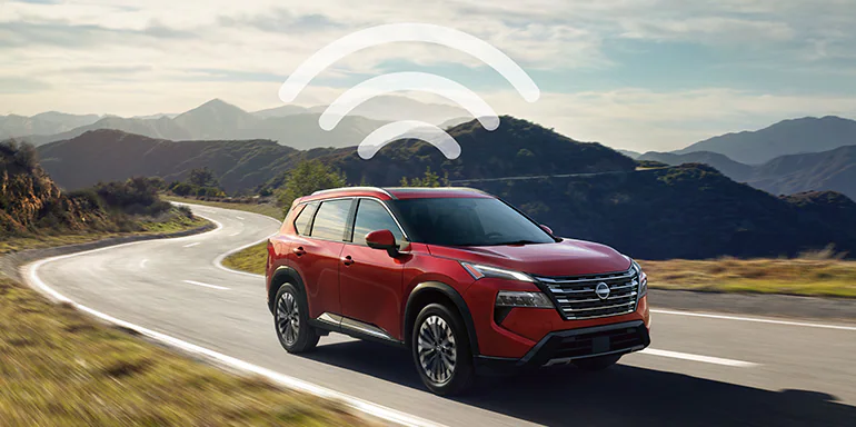 2024 Nissan Rogue  In-vehicle data and Wi-Fi 