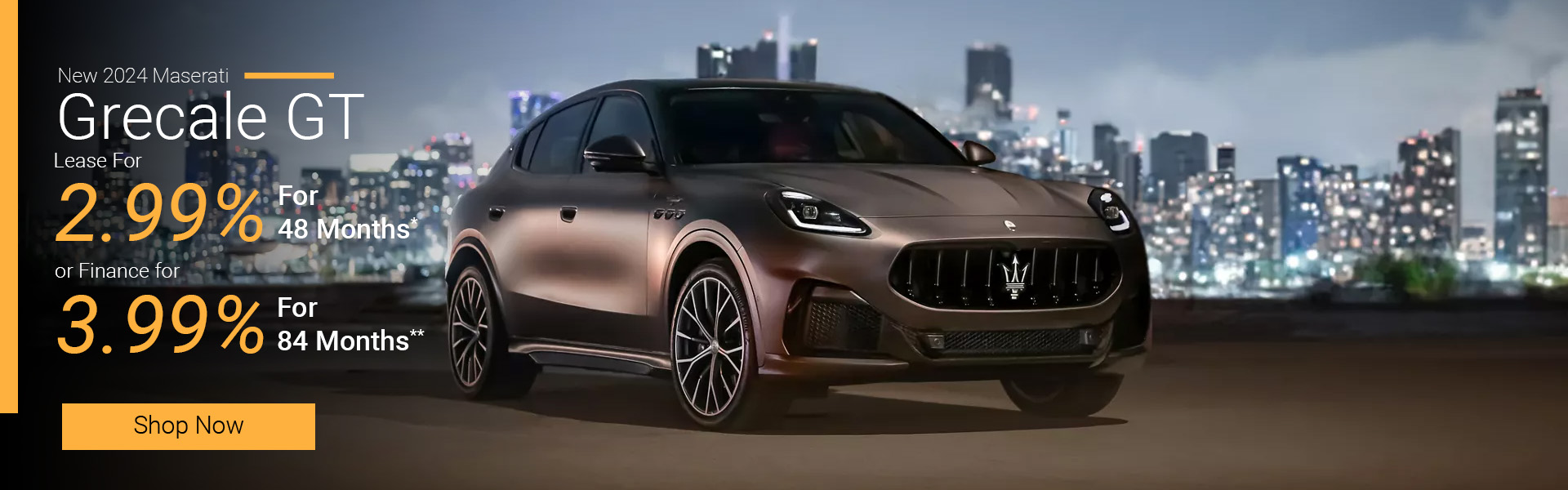 2024 Maserati Grecale GT Offers - Cityscape