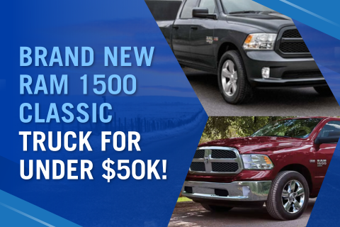 Ram 1500 classic vehicle promotion image