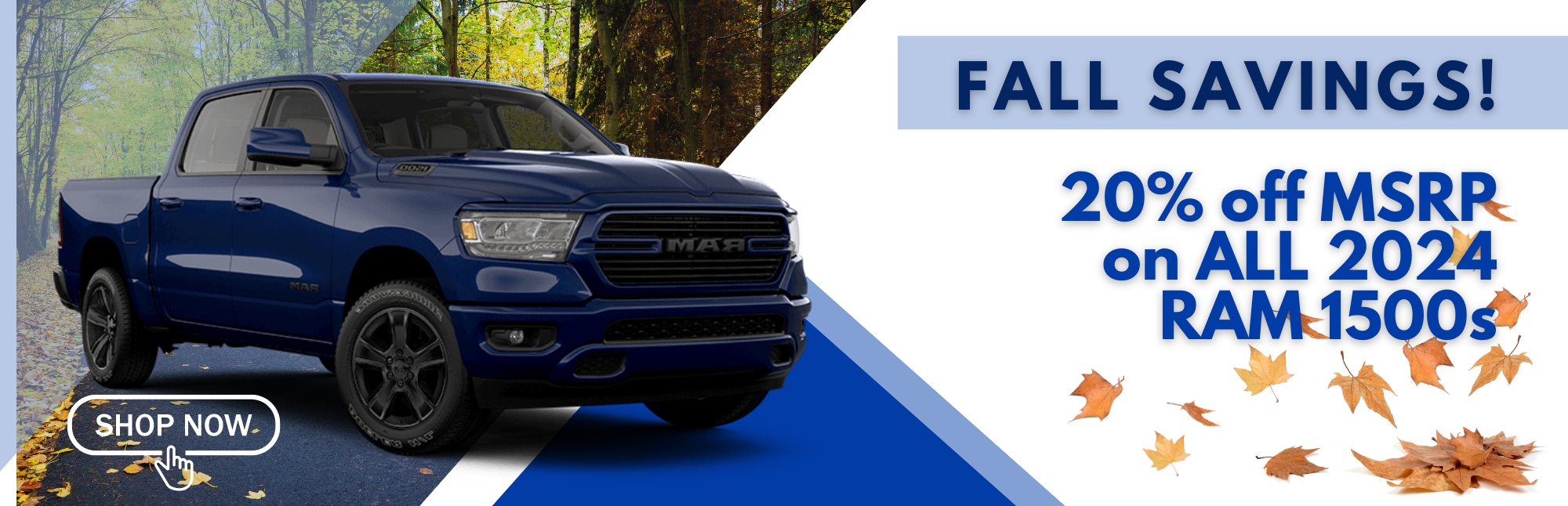 twenty percent off all 2024 RAM 1500