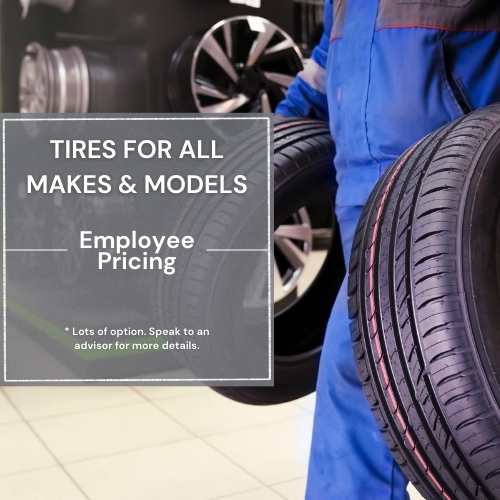 Employee Pricing for Tires