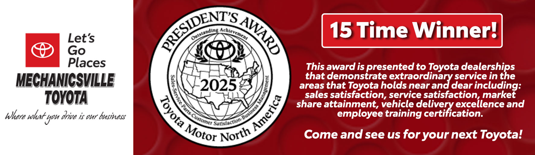2025 President's Award Winner