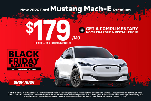 2024 Mustang Mache-E Offer