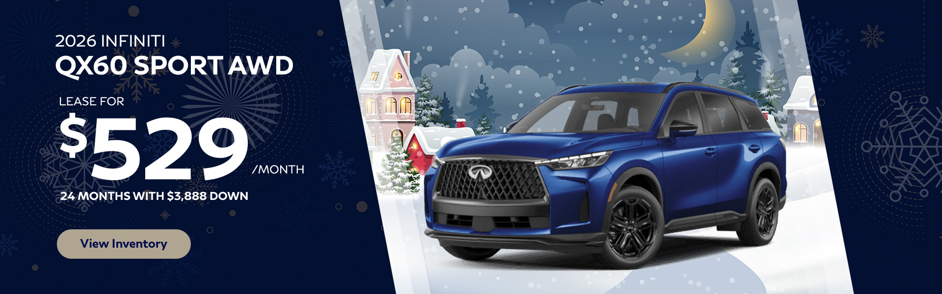 2026 INFINITI QX60 Sport Lease offer