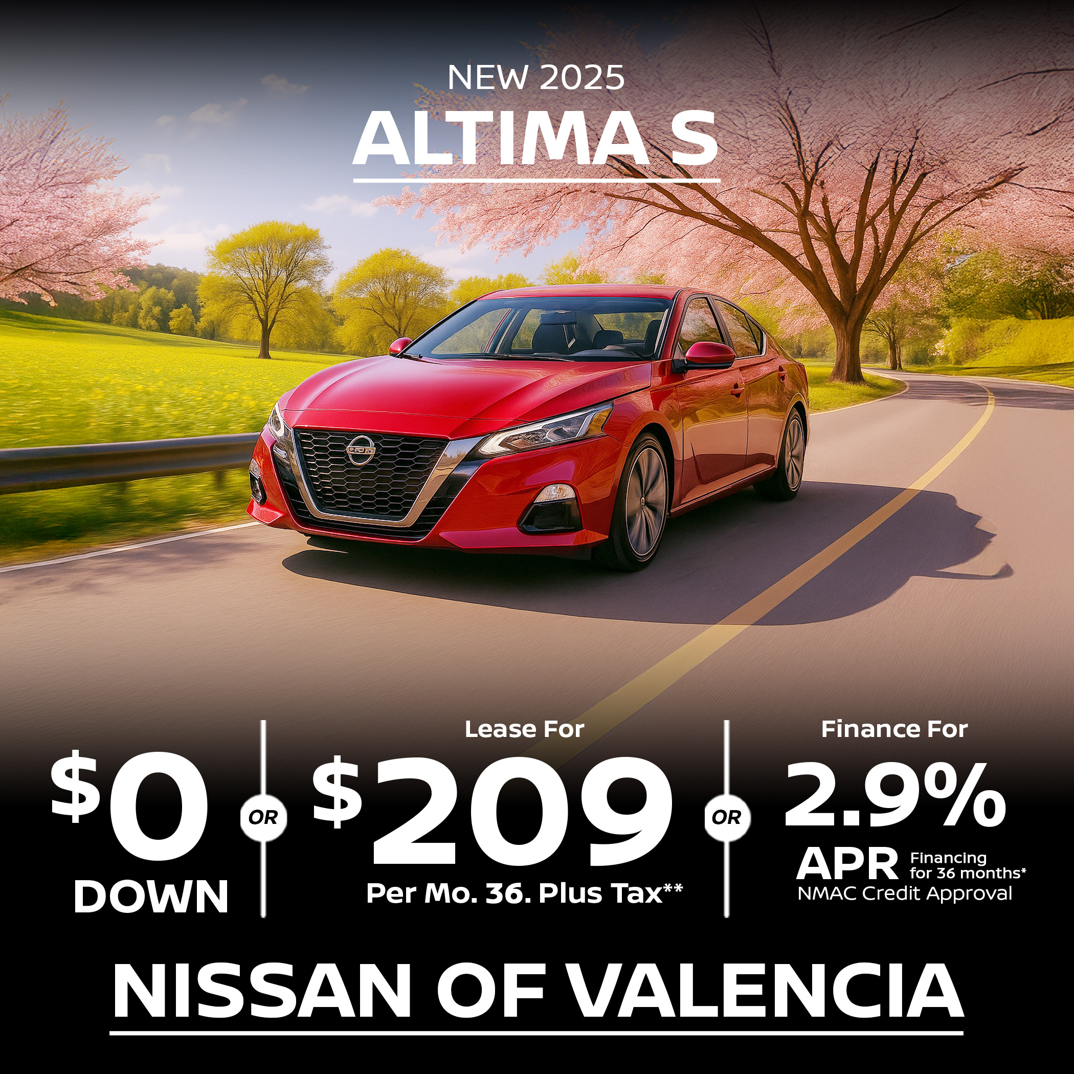 Nissan Altima Lease Special Nissan Altima lease special
