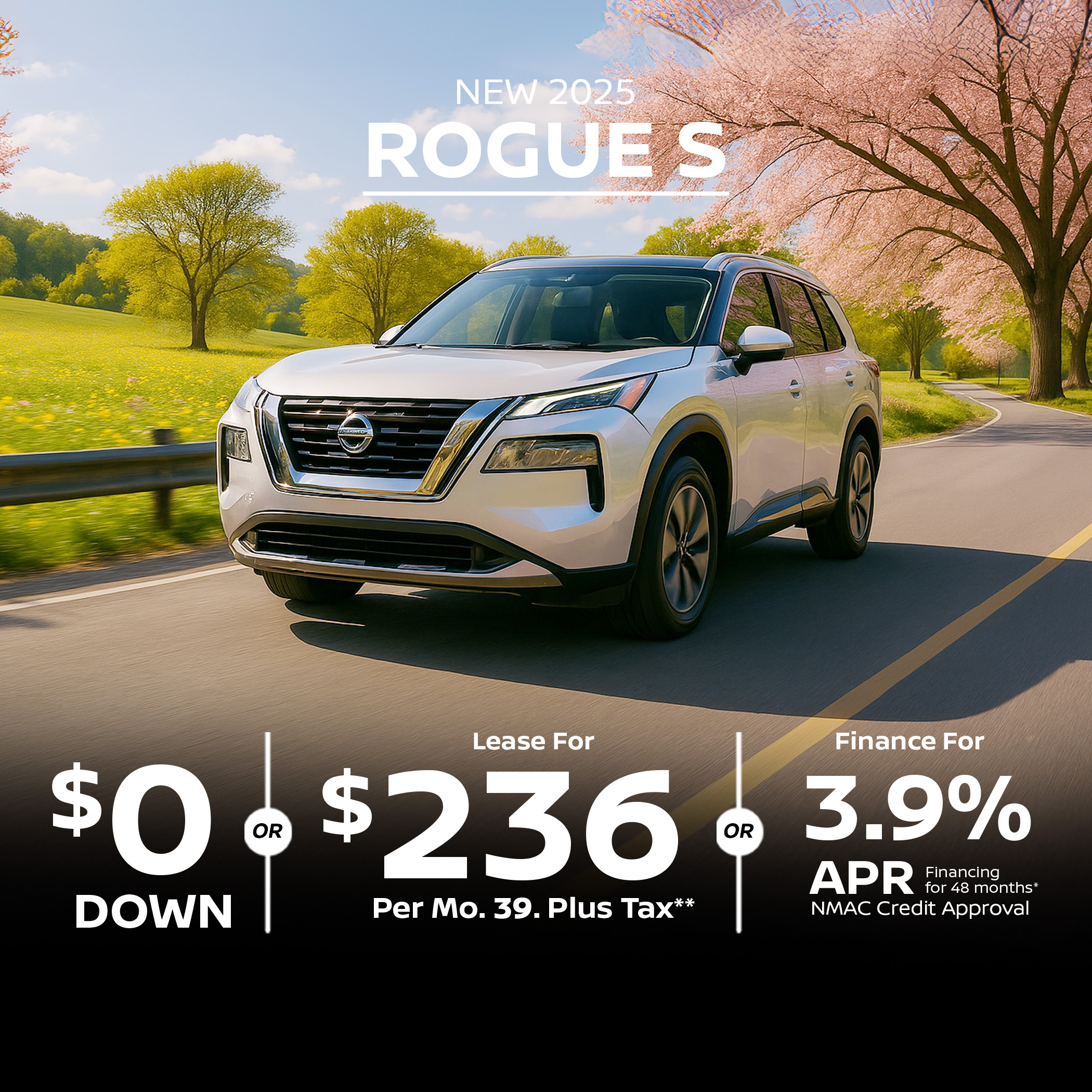 Nissan Rogue S Lease Special Nissan Rogue S Lease Special