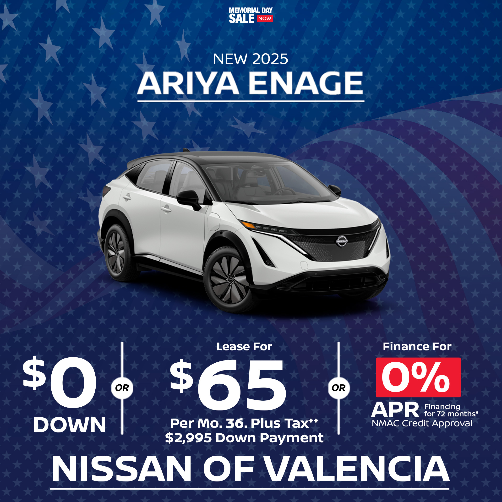 Nissan Ariya Lease Special