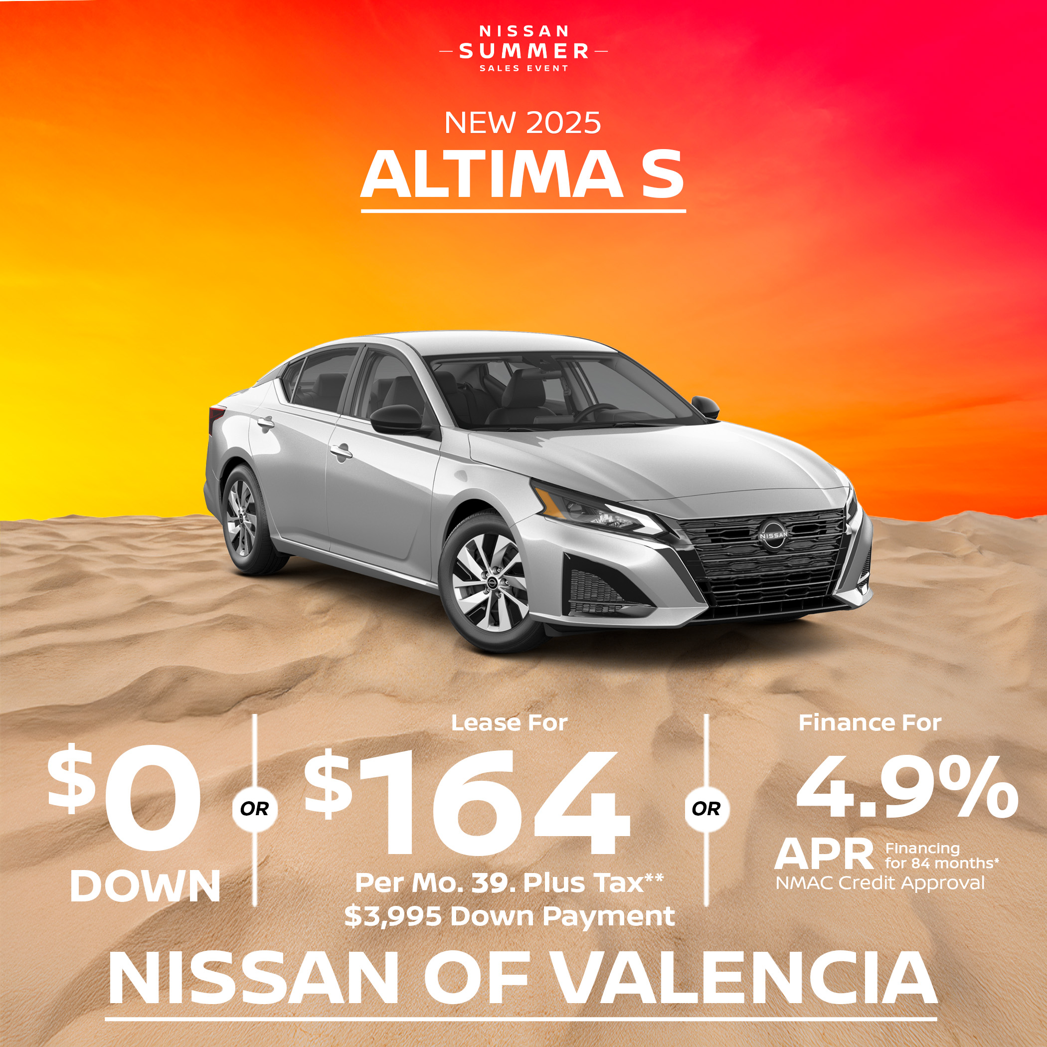 Nissan Altima Lease Special Nissan Altima S Lease Special