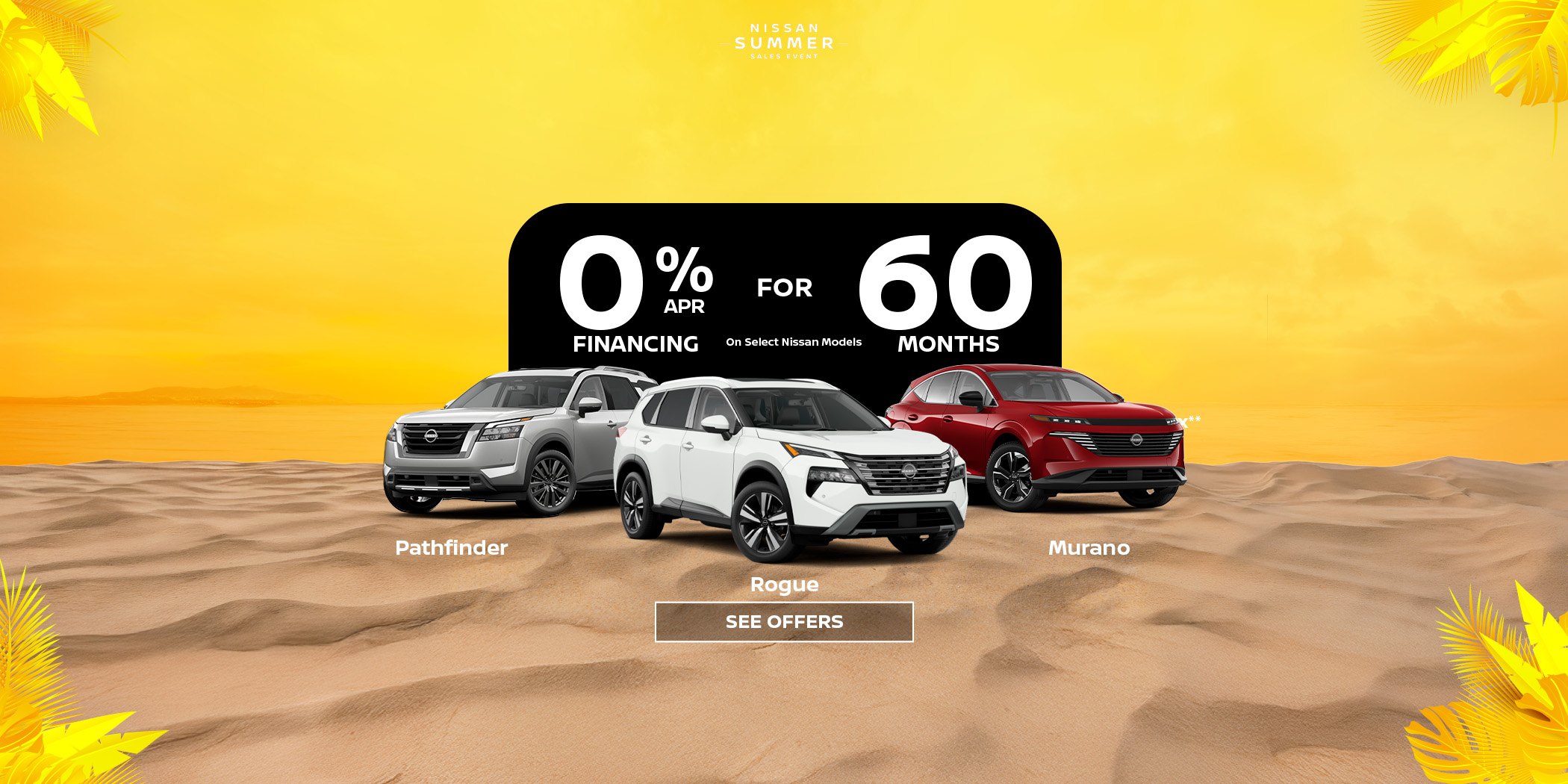 New Nissan 0% APR offers