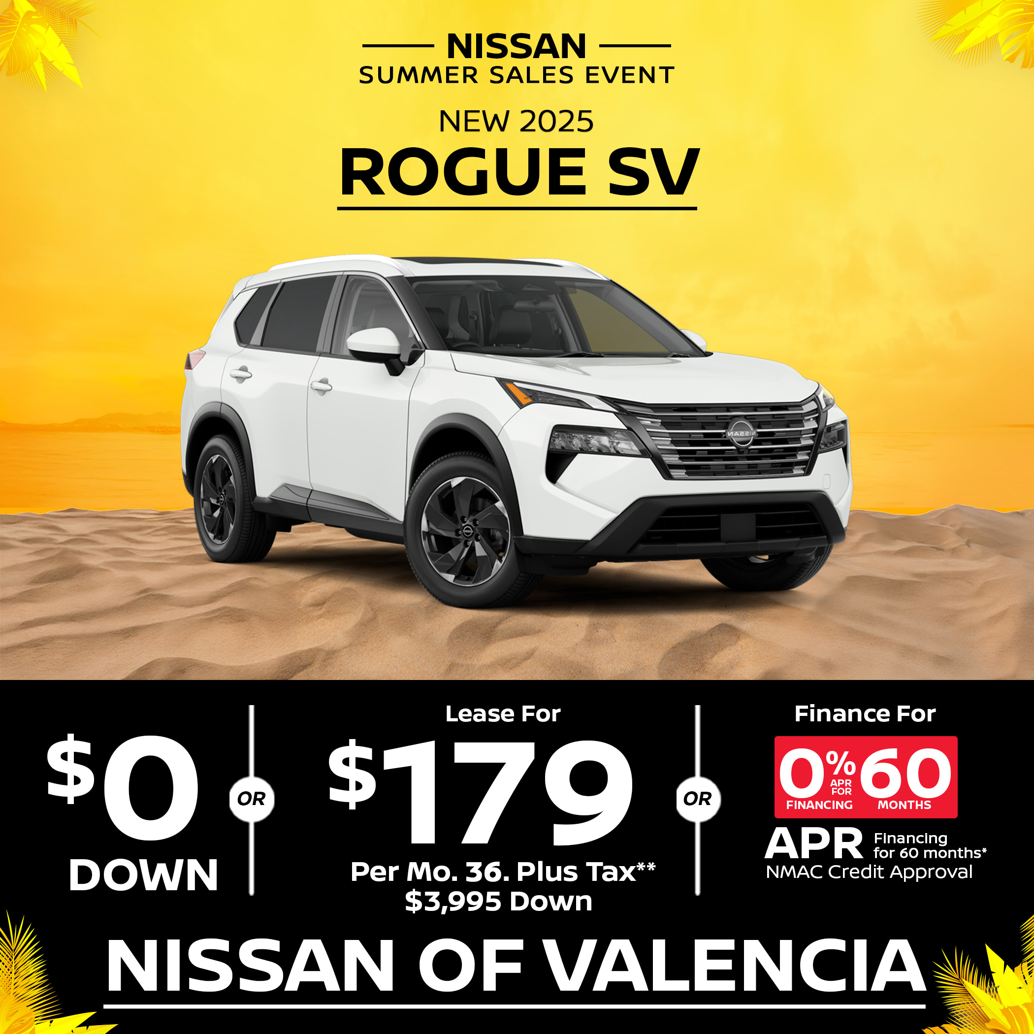 Nissan Rogue S Lease Special New Nissan Rogue SV Lease Special