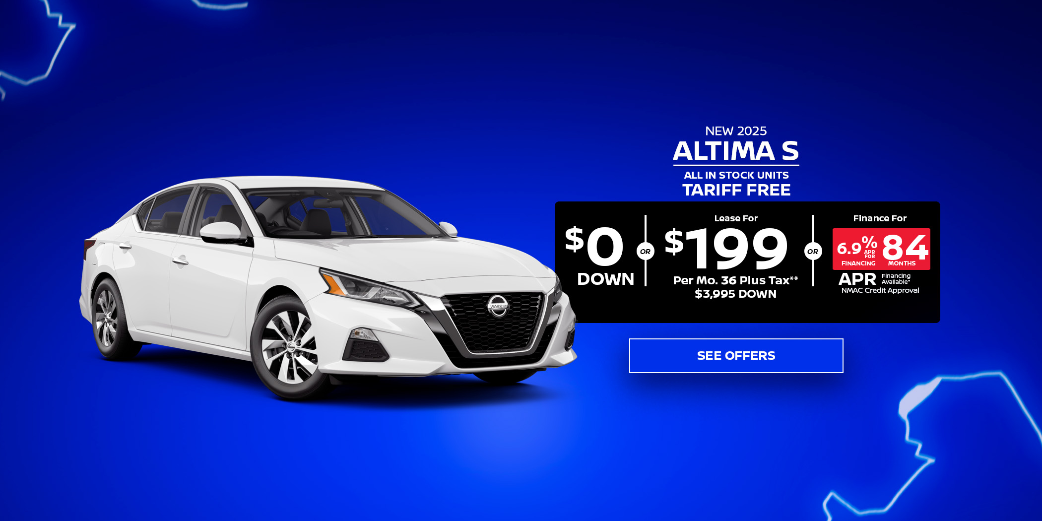 Nissan altima s lease special