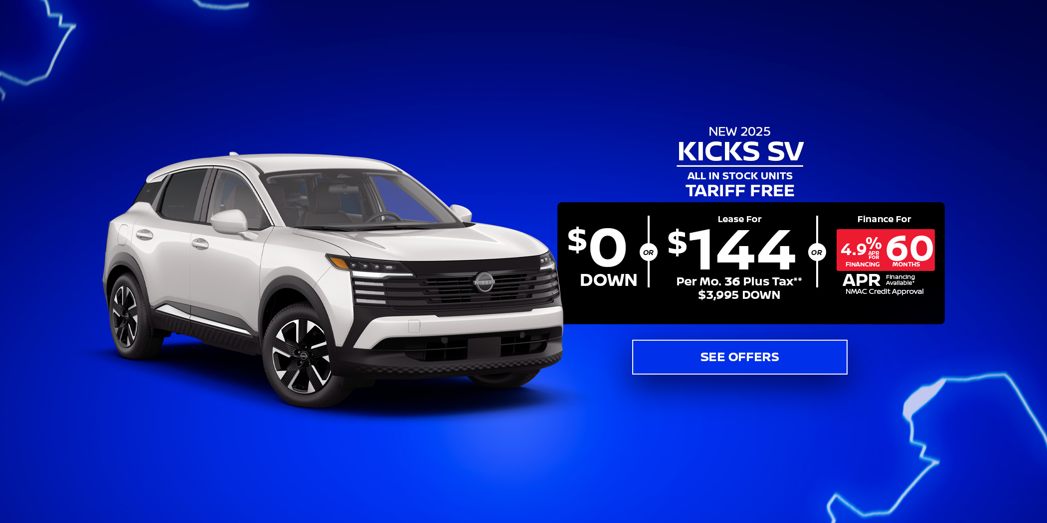 Nissan Kicks lease Special