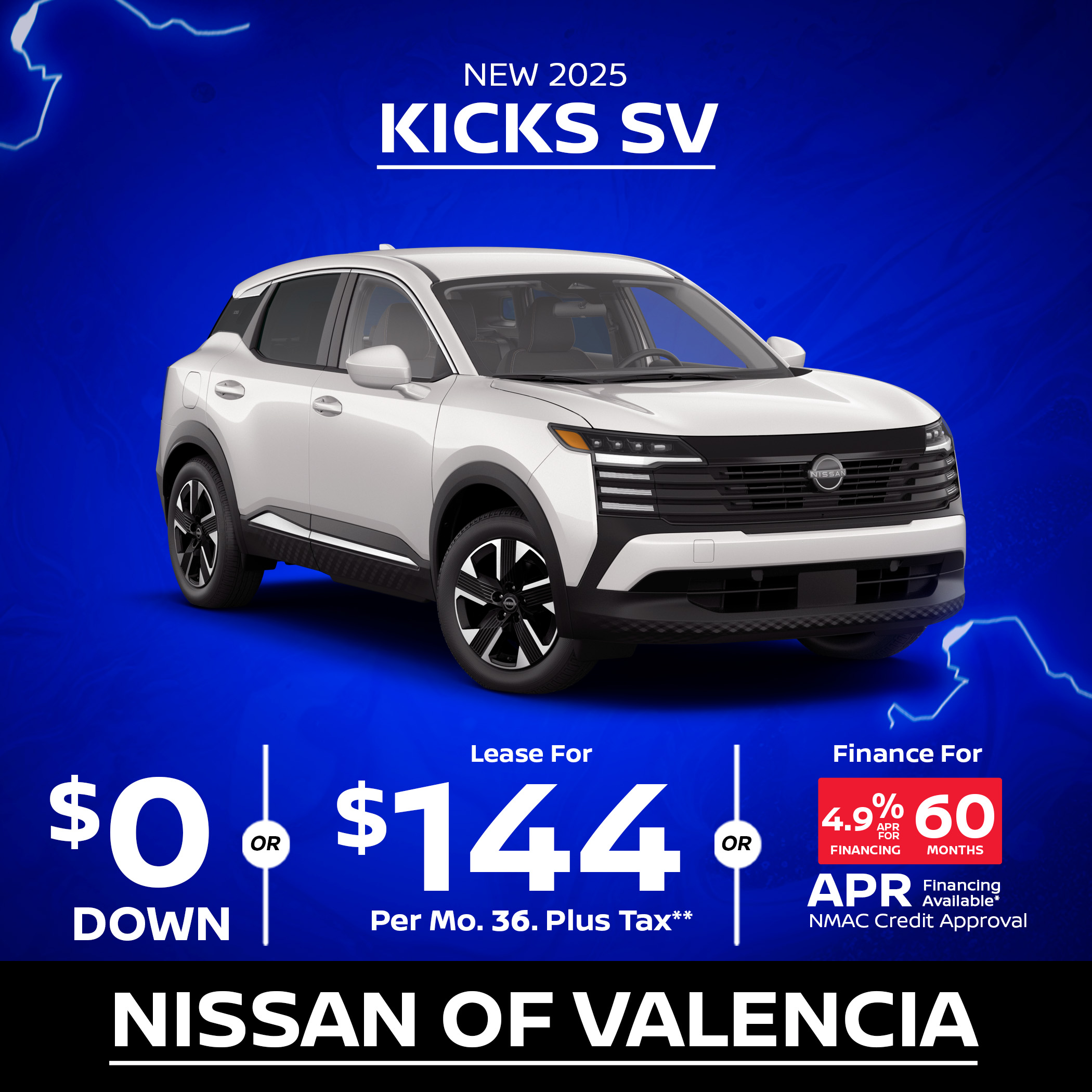 Nissan Kicks lease Special