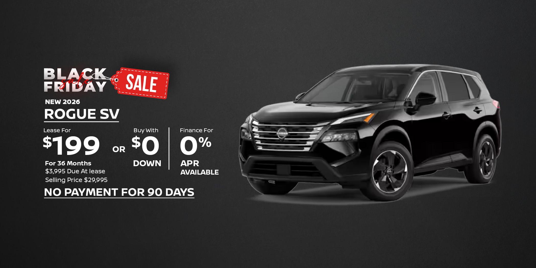 Nissan Rogue Lease Special New Rogue lease special