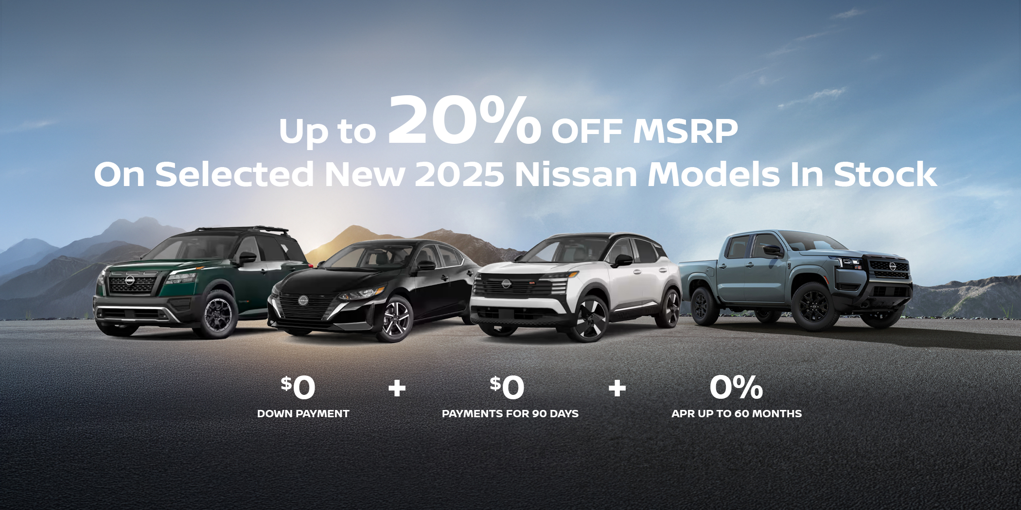 New Nissan Offers in 2025 offers