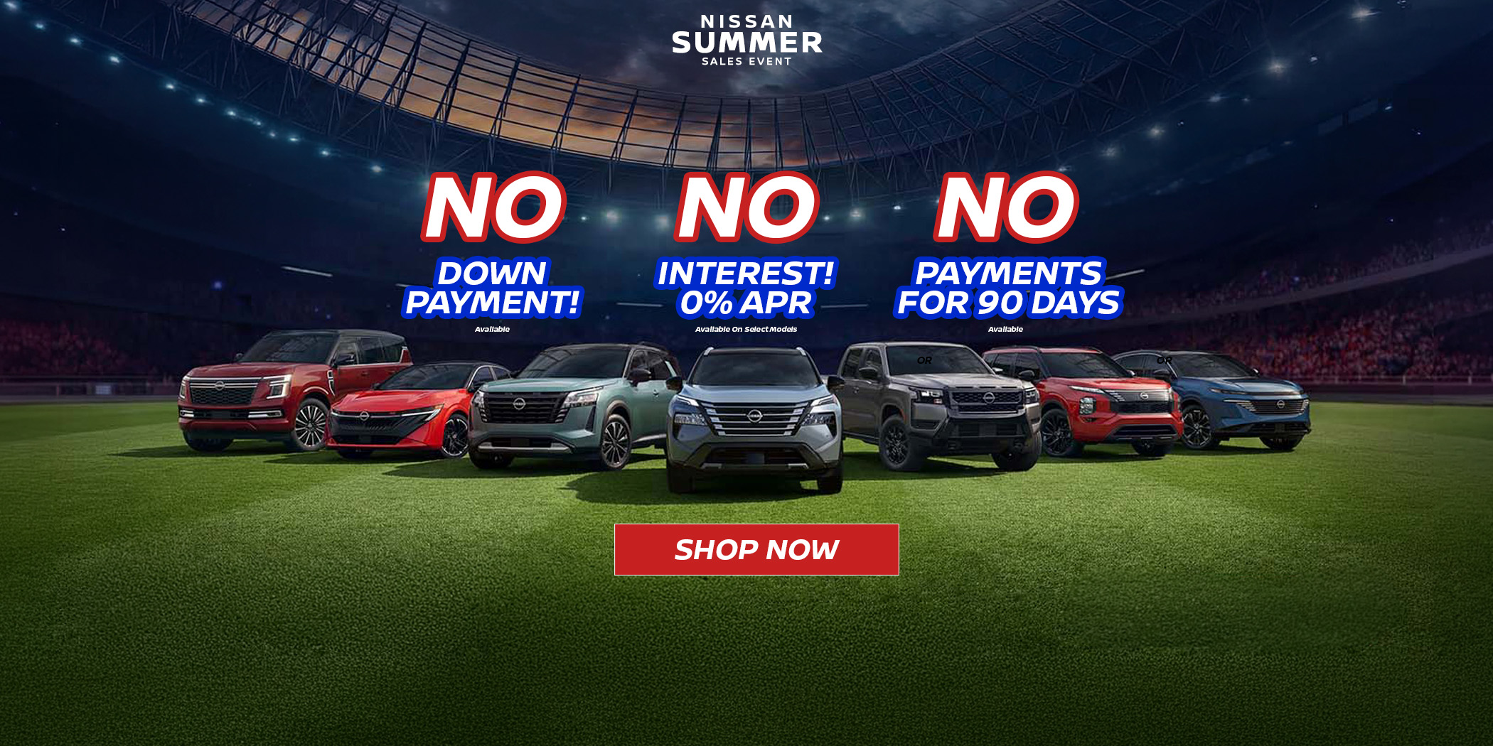 New Nissan Summer Sales Event