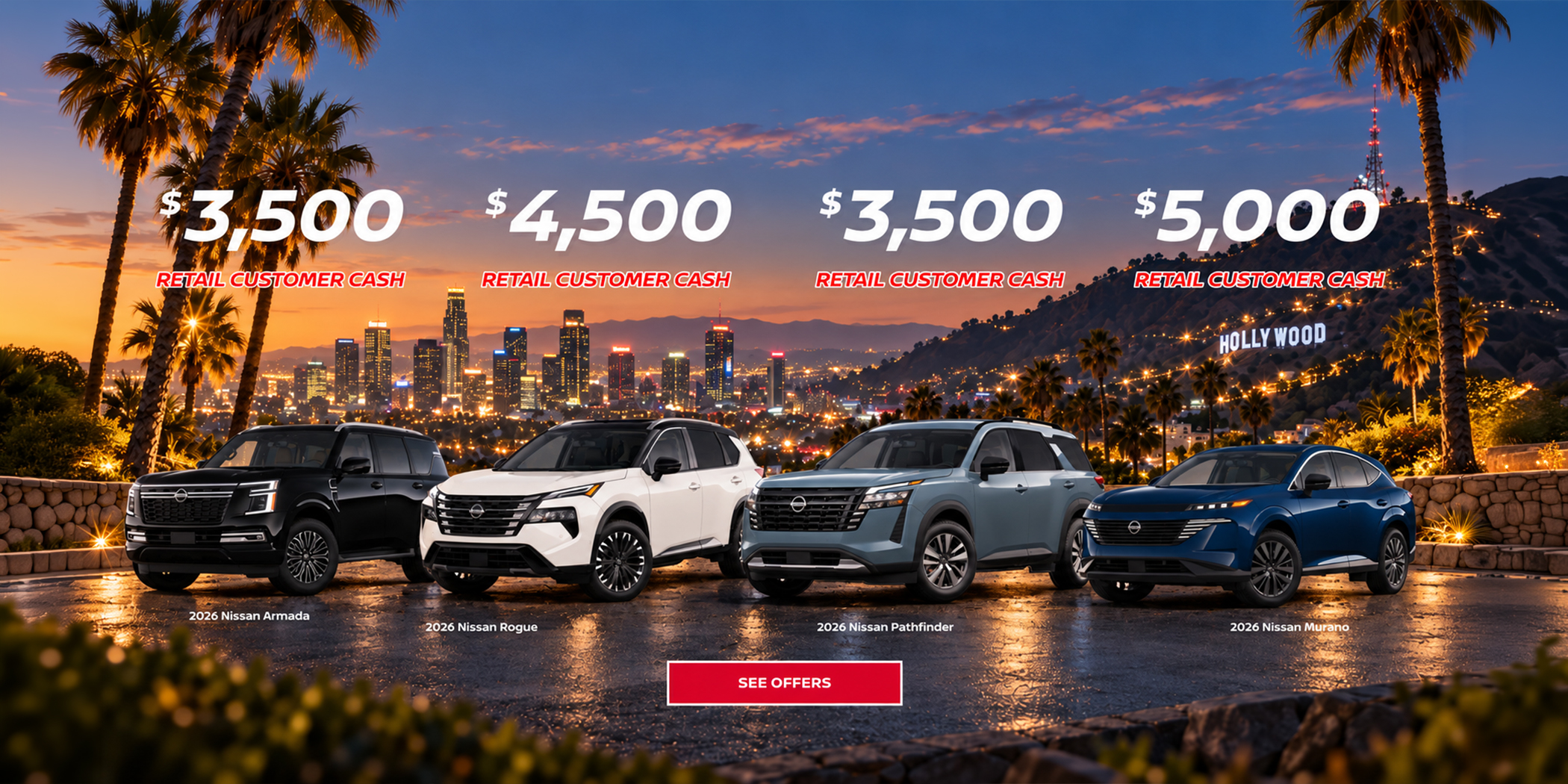 New Nissan Customer Cash Bonus