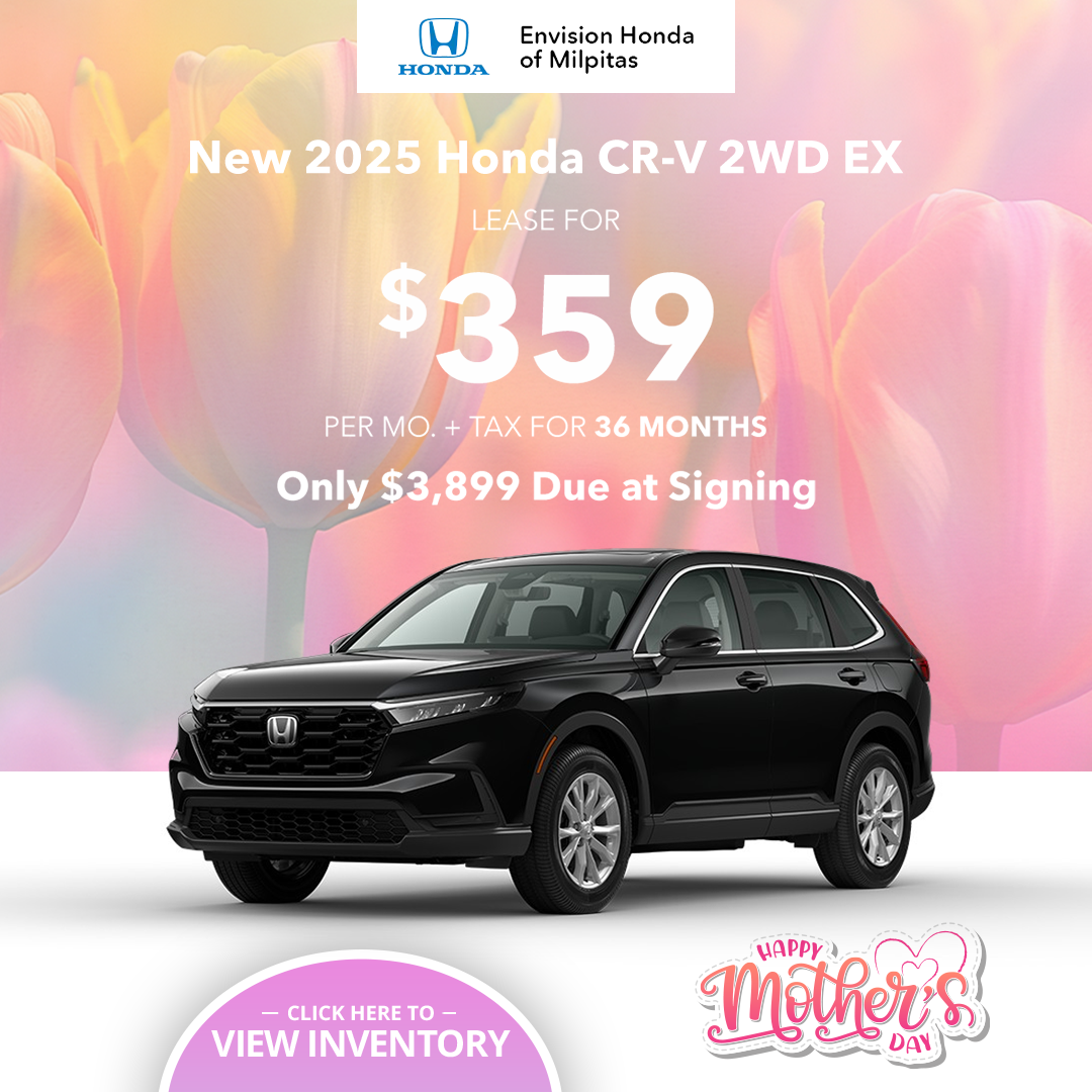 2025 Honda CR-V 2WD EX Lease - Pink Flowers