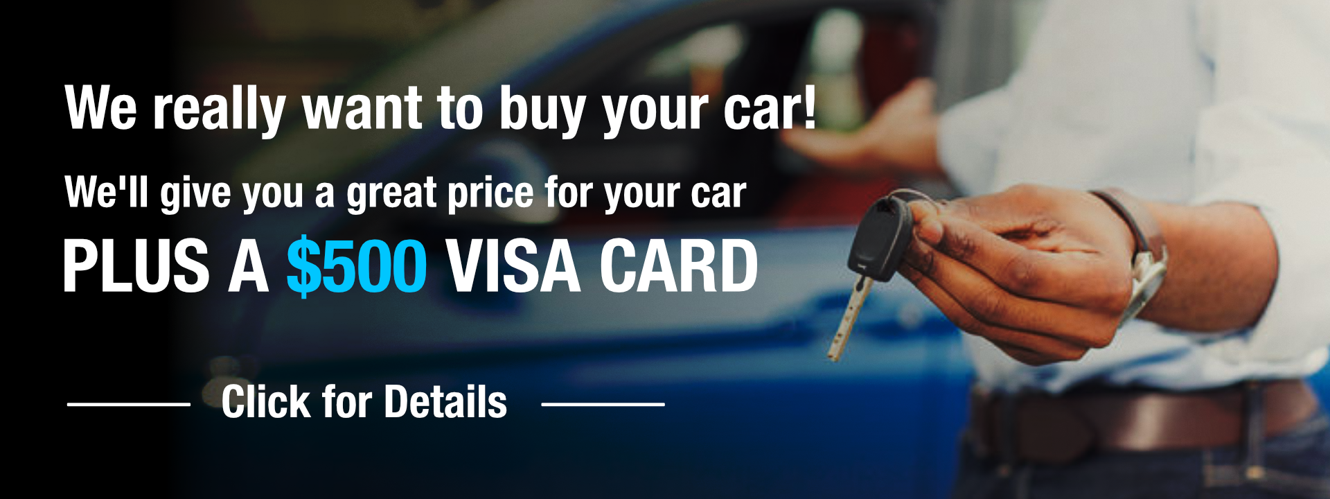Car buy banner