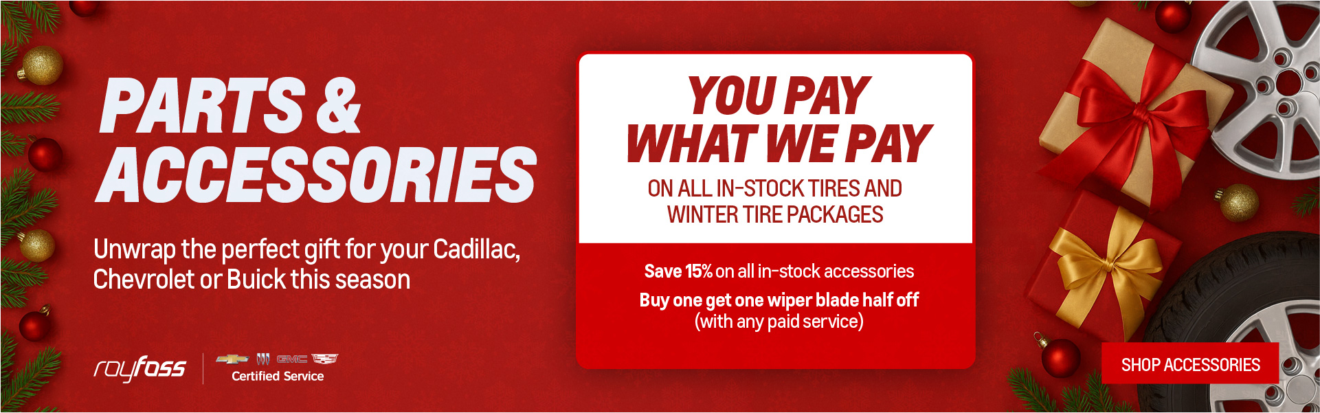 Parts and Accessories Special Parts and Accessories Special