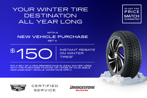 $150 Instant Tire Rebate