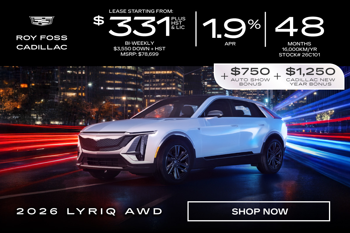 Cadillac LYRIQ Lease Offer