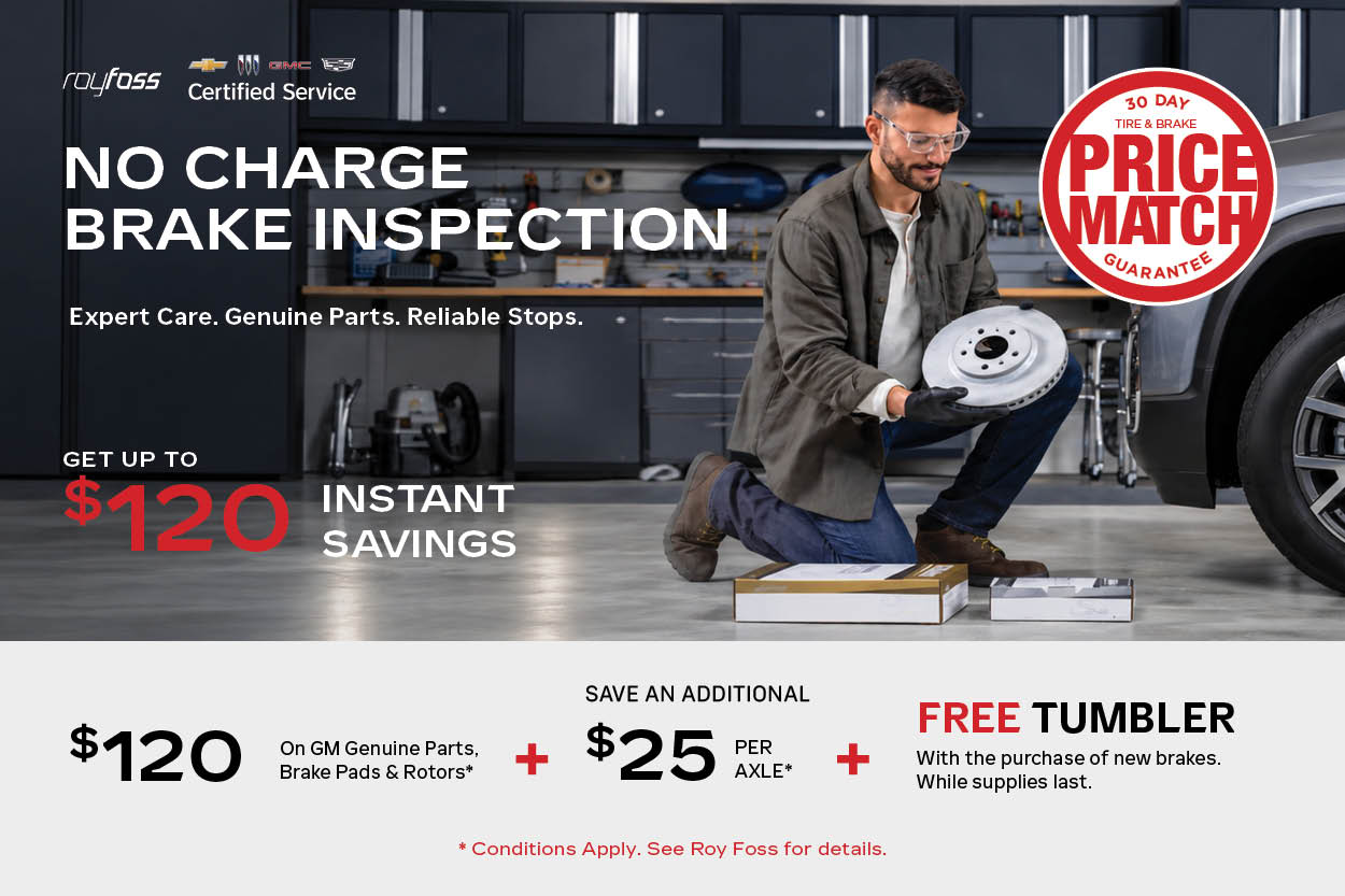 No Charge Brake Inspection