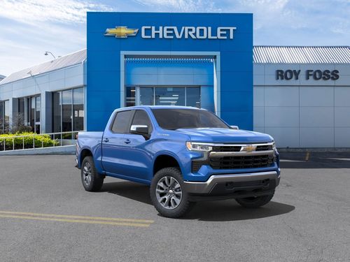 Chevrolet Truck in front of Roy Foss entrance