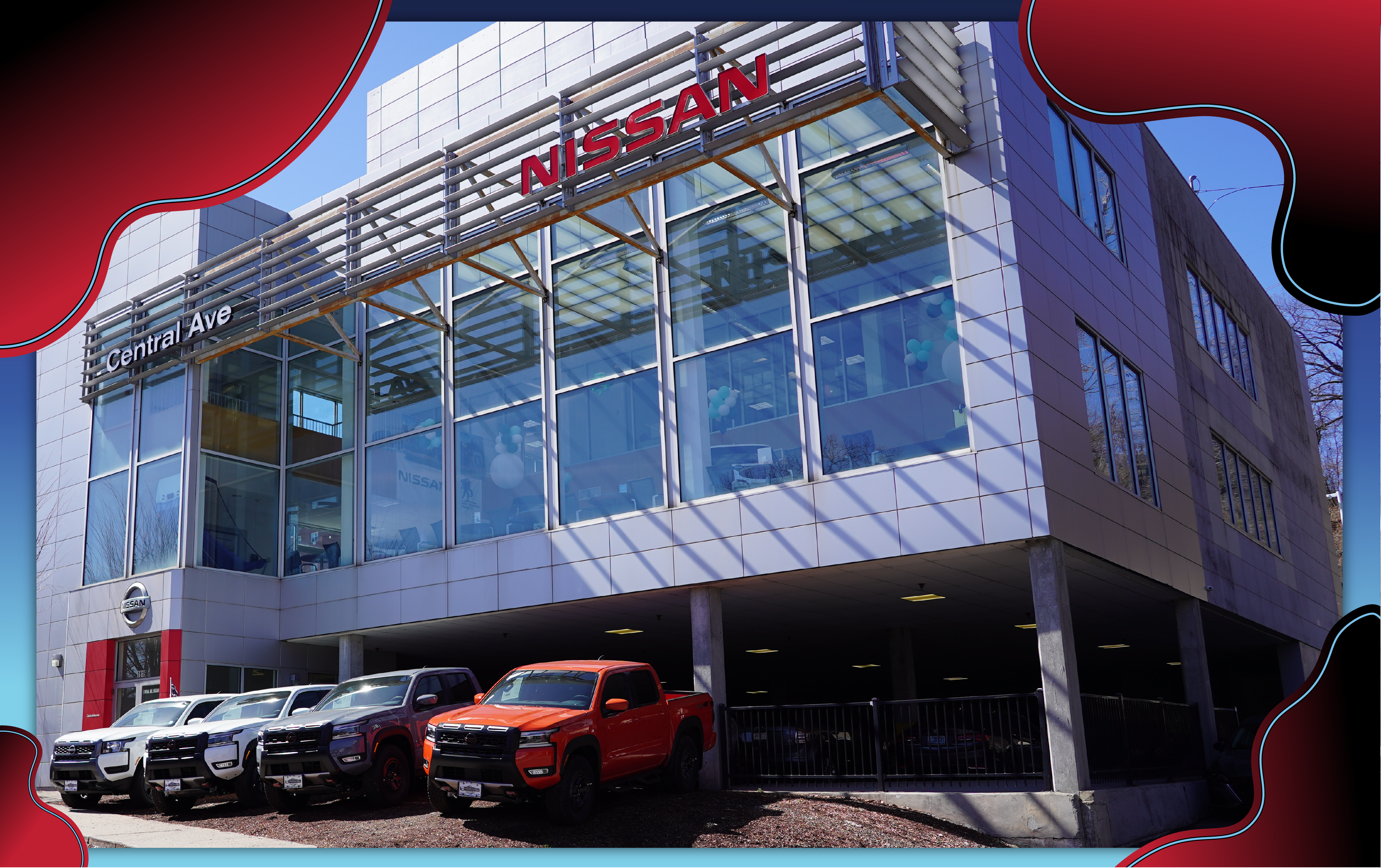 Central Avenue Nissan Dealership Exterior