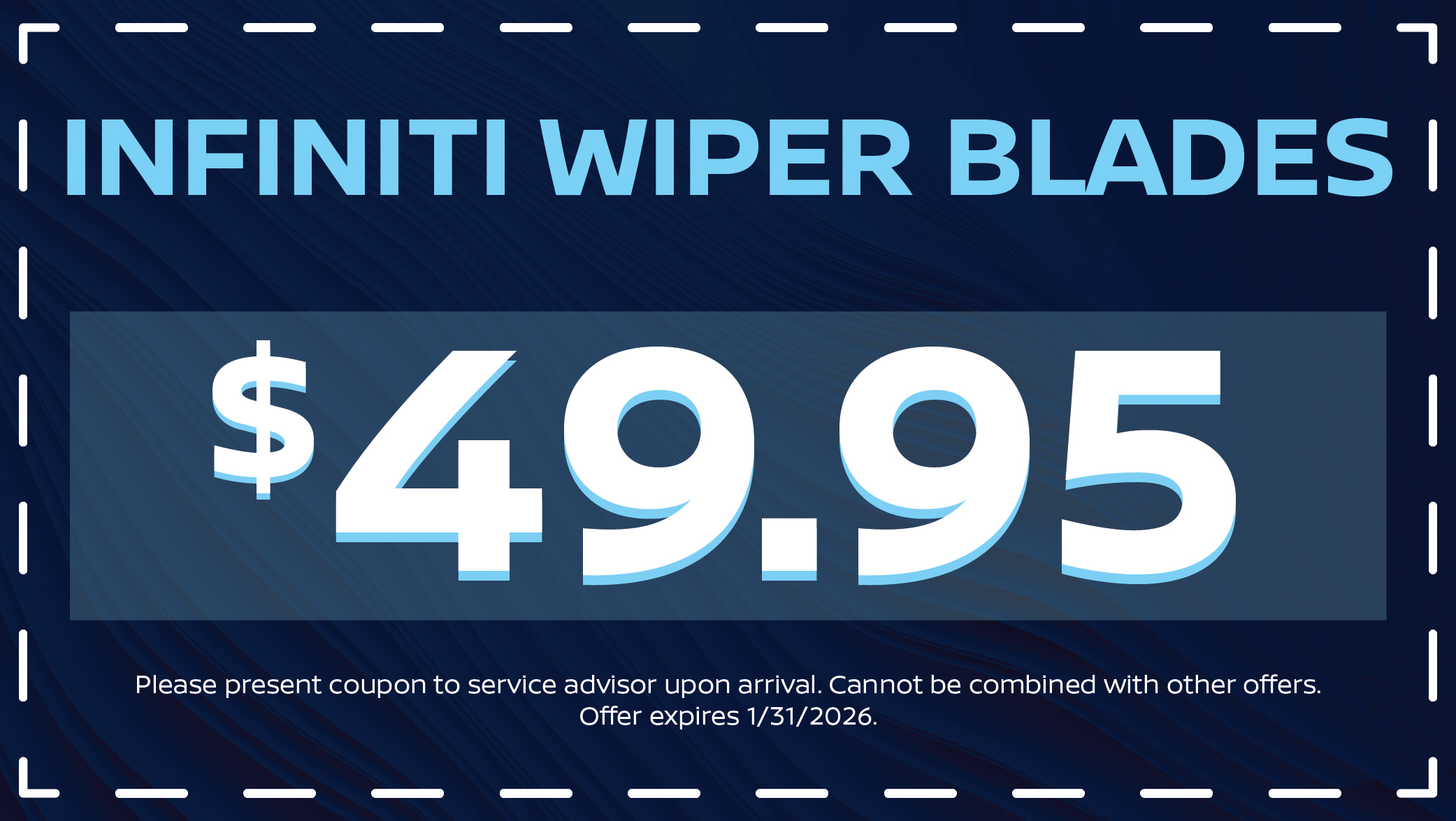 Infiniti Wiper Blades