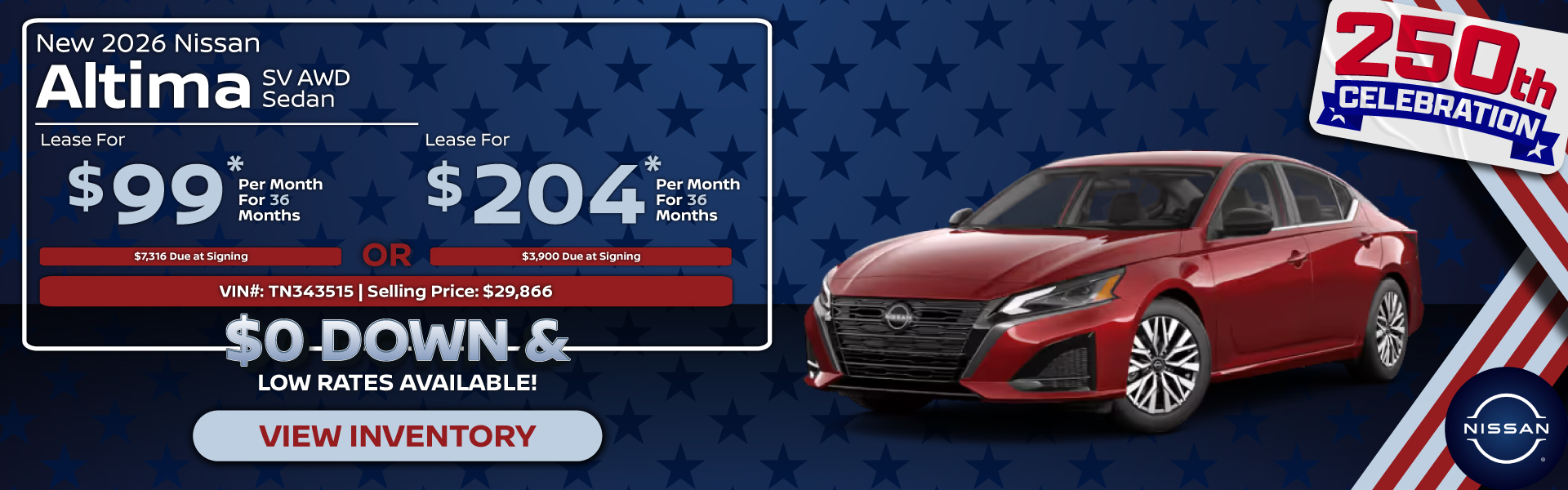 Altima Lease Offer