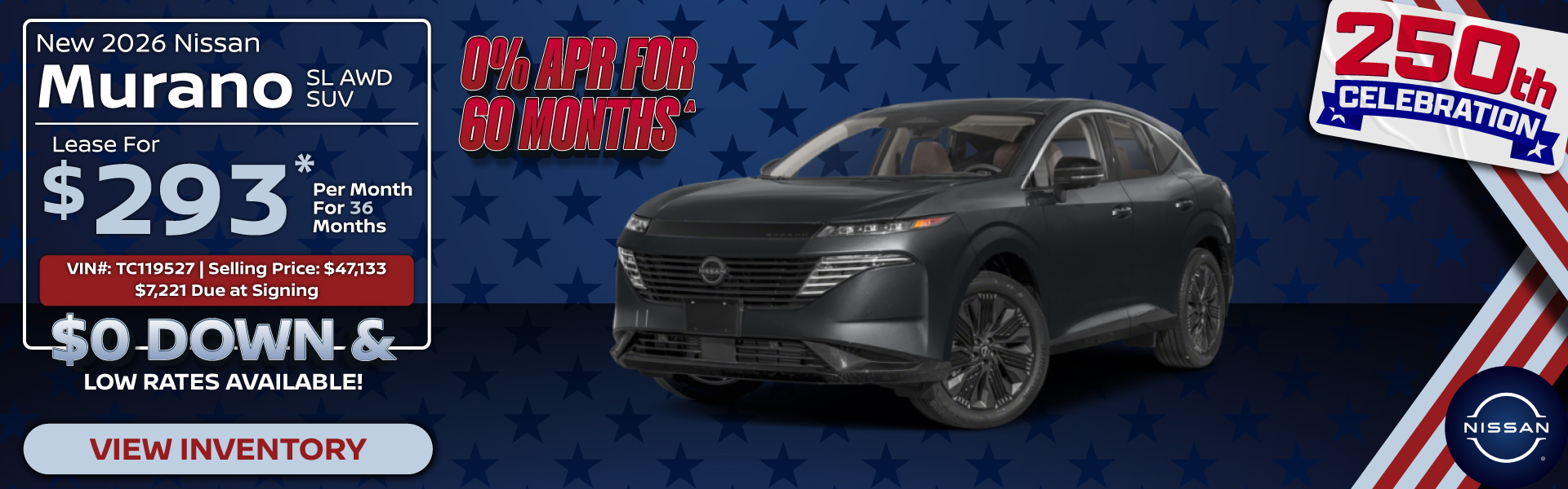 Murano Lease Offer