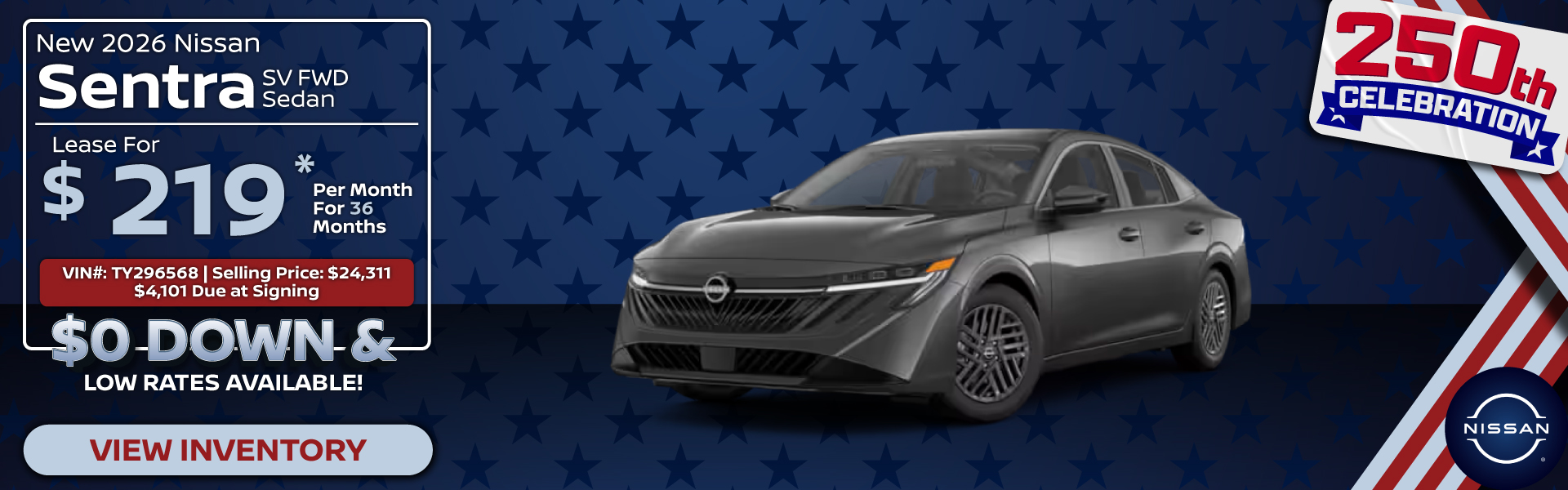 Sentra Lease Offer