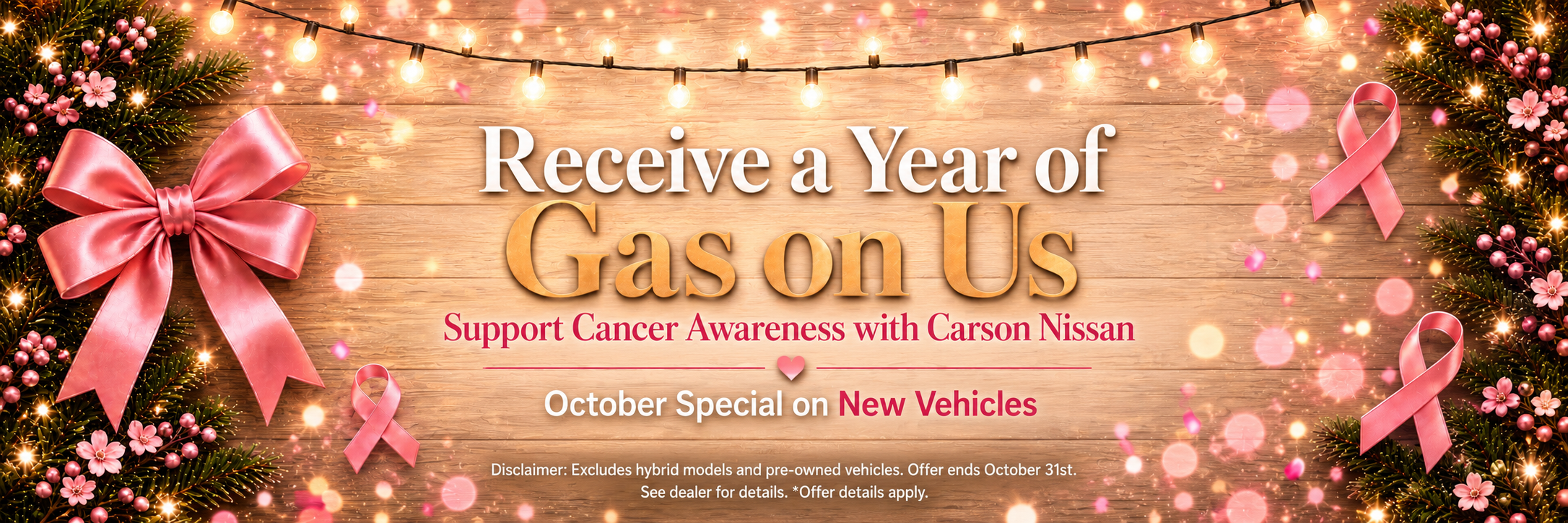 Pink Gas on Us Awareness