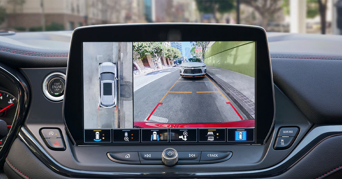 2026 chevy blazer backup camera view